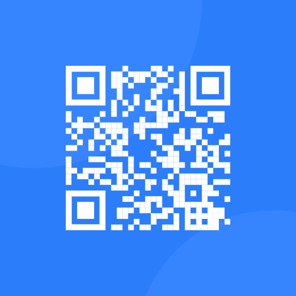 Image of a QR code that leads to frontendmentor.io.